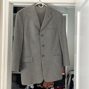 Men’s Sams fifth avenue Wool and Cashmere grey  Suit